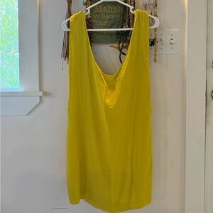 Indah Pella Plunge dress in Citrus